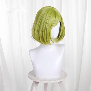Coco Green Scalp-top Bob Cosplay Wig for Witch Hat Atelier