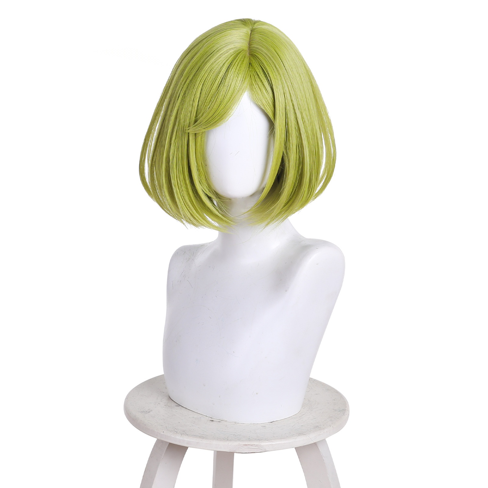 Coco Green Scalp-top Bob Cosplay Wig for Witch Hat Atelier - Image 4