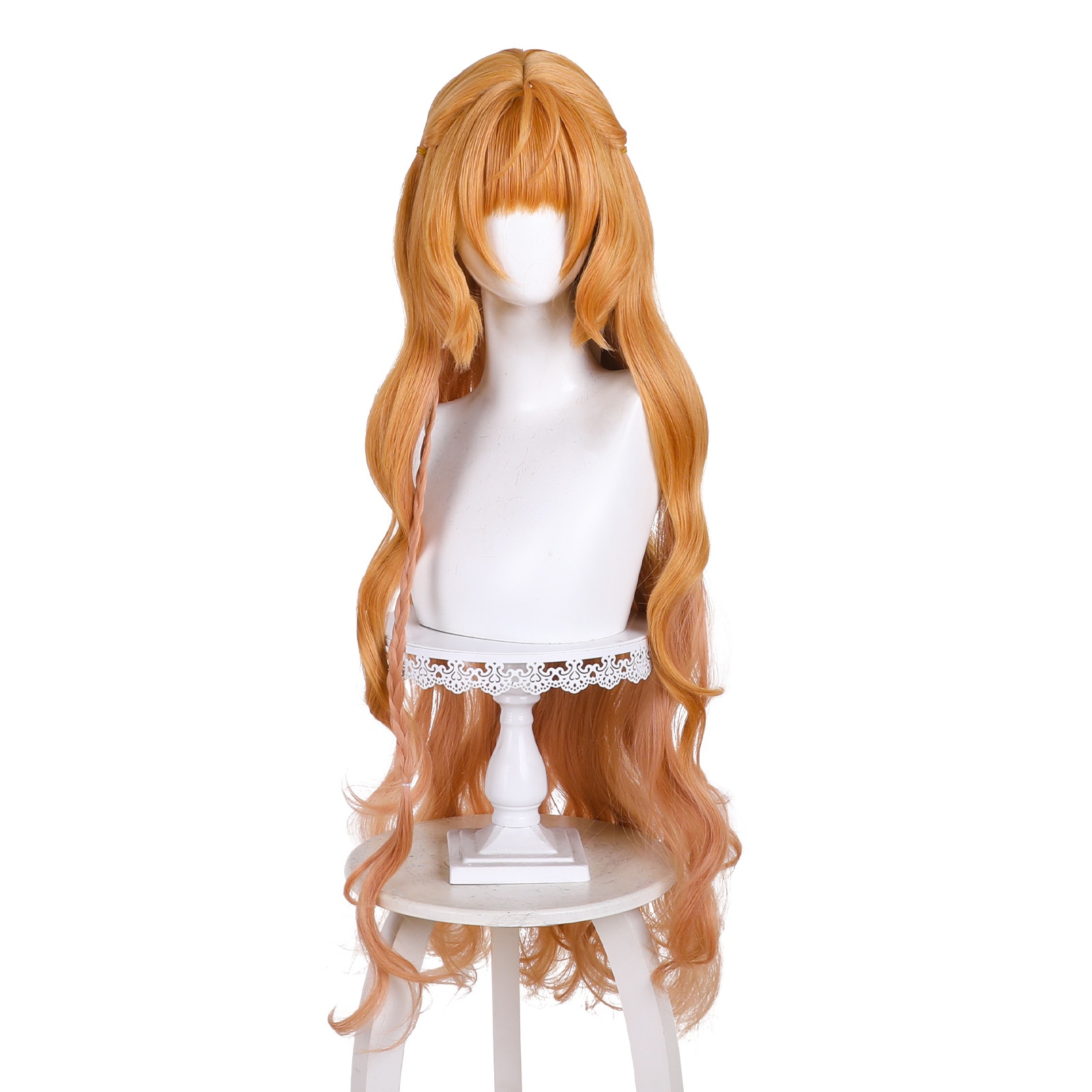 Hinagiku Kayo Gradient Scalp-top Long Wavy Cosplay Wig for Agents of the Four Seasons - Image 4