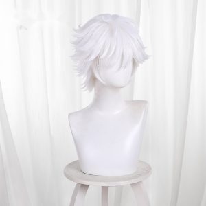Qifrey White Flipped-up Teased Cosplay Wig for Witch Hat Atelier - 619B