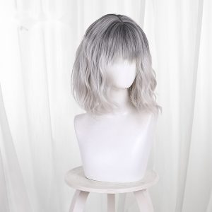 Emily Gradient Scalp-top Curly Cosplay Wig for Resident Evil Requiem - 520F