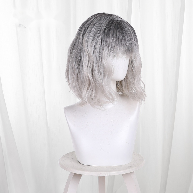 Emily Gradient Scalp-top Curly Cosplay Wig for Resident Evil Requiem - 520F - Image 2
