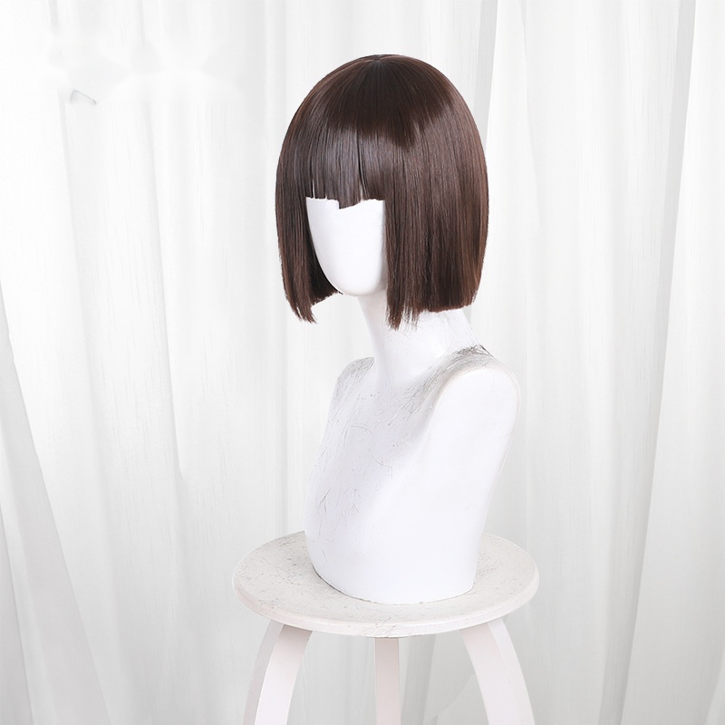 Louis Brown Scalp-top Short Cosplay Wig for Rock Kingdom World - 628C