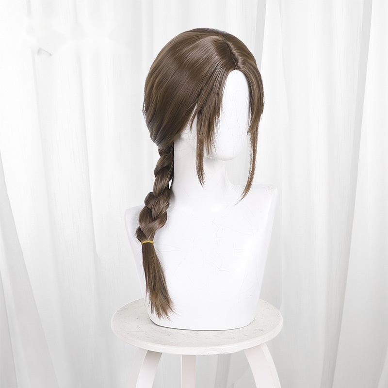 Lena Vandermere Brown Middle-part Scalp-top Long Cosplay Wig for Delta Force - Image 3