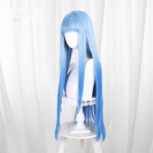 Richeh Gradient Blue Round Scalp-top Cosplay Wig for Witch Hat Atelier - 619D