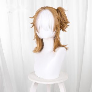 Prisoner Color-block Scalp-top Ponytail Cosplay Wig for Identity V