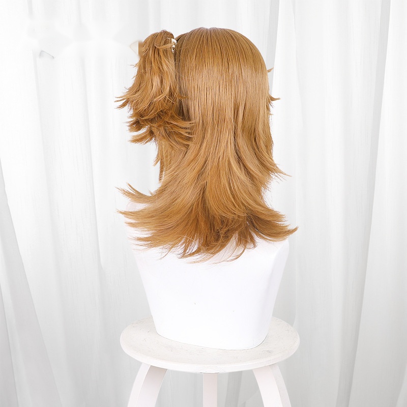 Prisoner Color-block Scalp-top Ponytail Cosplay Wig for Identity V - Image 4