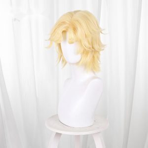 Hullabaloo Blonde Short Teased Cosplay Wig for Identity V