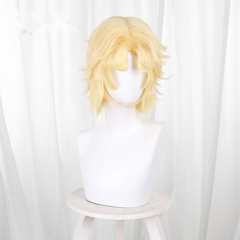 Hullabaloo Blonde Short Teased Cosplay Wig for Identity V - Image 2