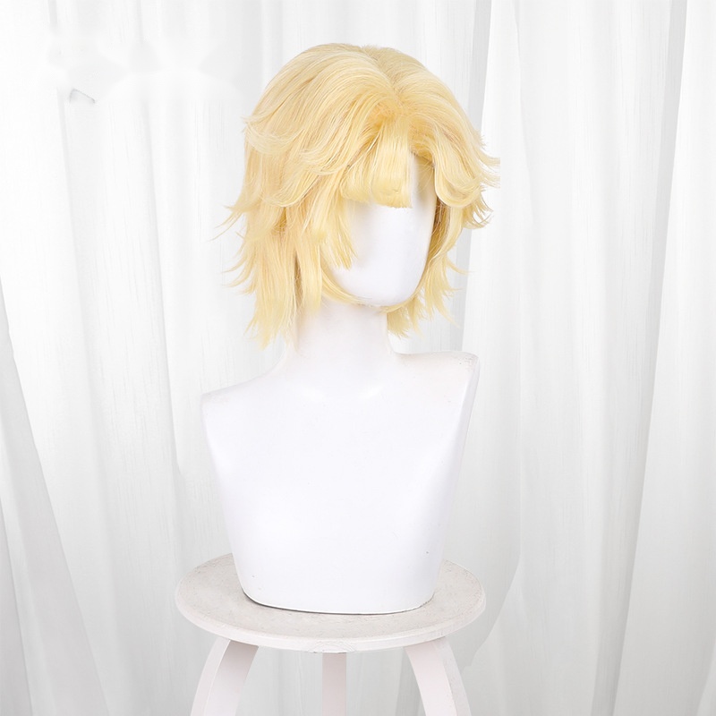 Hullabaloo Blonde Short Teased Cosplay Wig for Identity V - Image 3