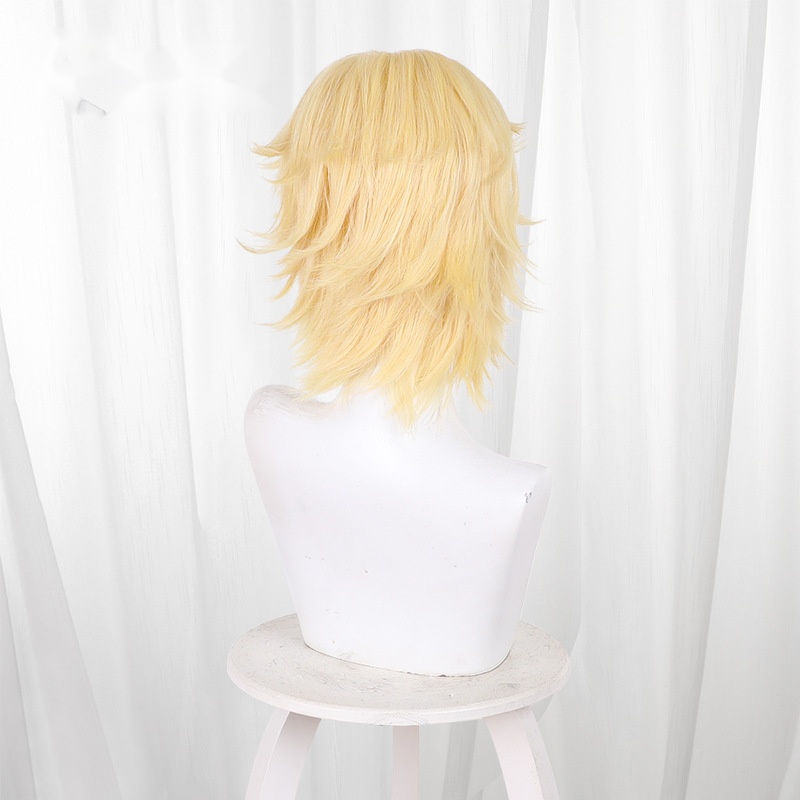 Hullabaloo Blonde Short Teased Cosplay Wig for Identity V - Image 4