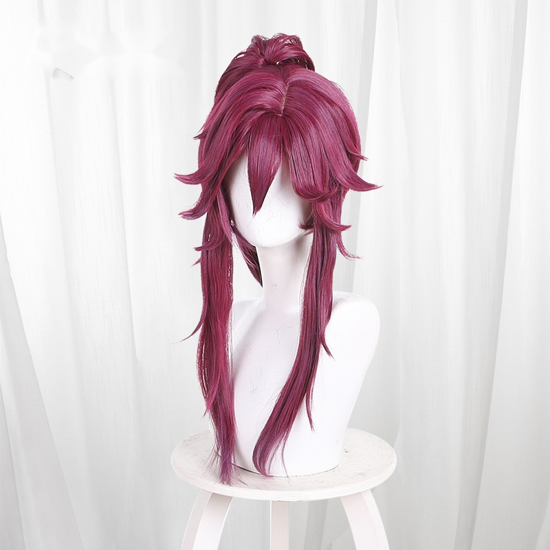 Nozomi Maruhata Purple Scalp-top Clip-in Single Ponytail Cosplay Wig for Ensemble Stars!!