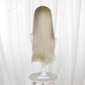 Diana Long Straight Cosplay Wig for Pragmata