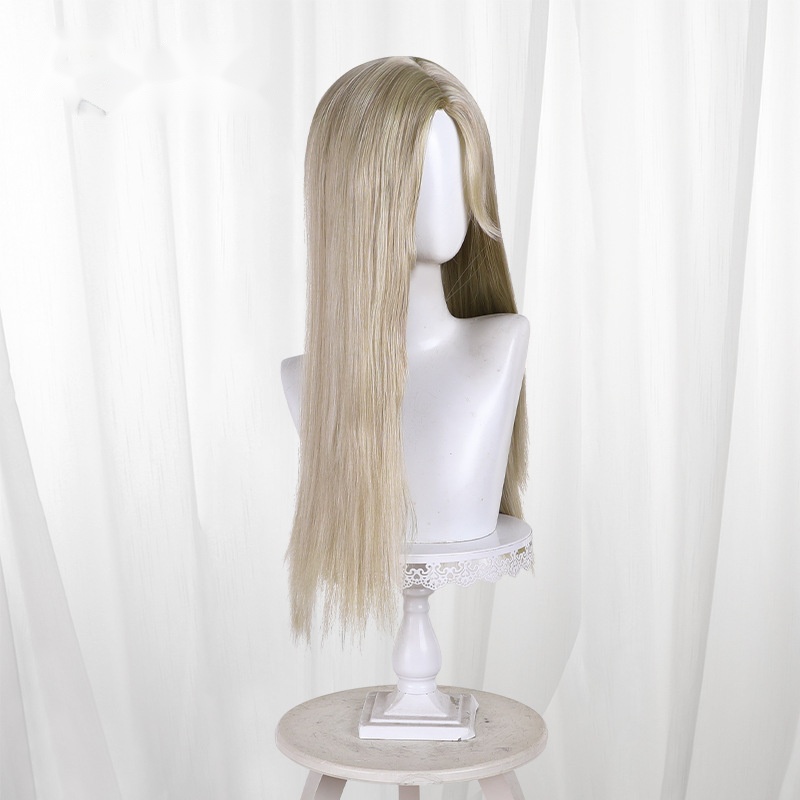 Diana Long Straight Cosplay Wig for Pragmata - Image 4