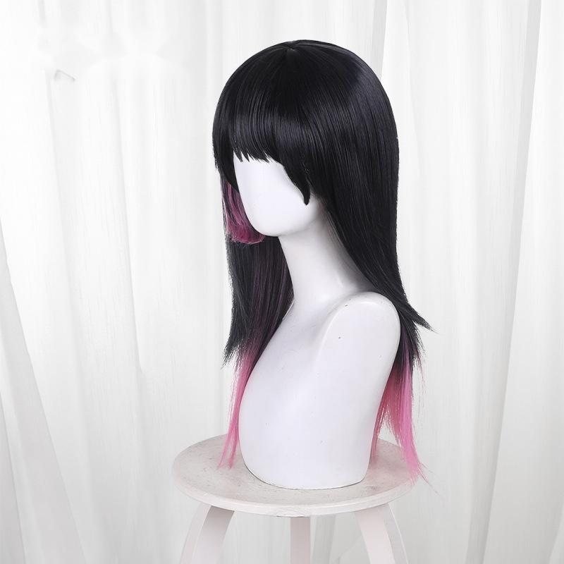 Akane Osaki Gradient Round Scalp-top Cosplay Wig for Akane-banashi