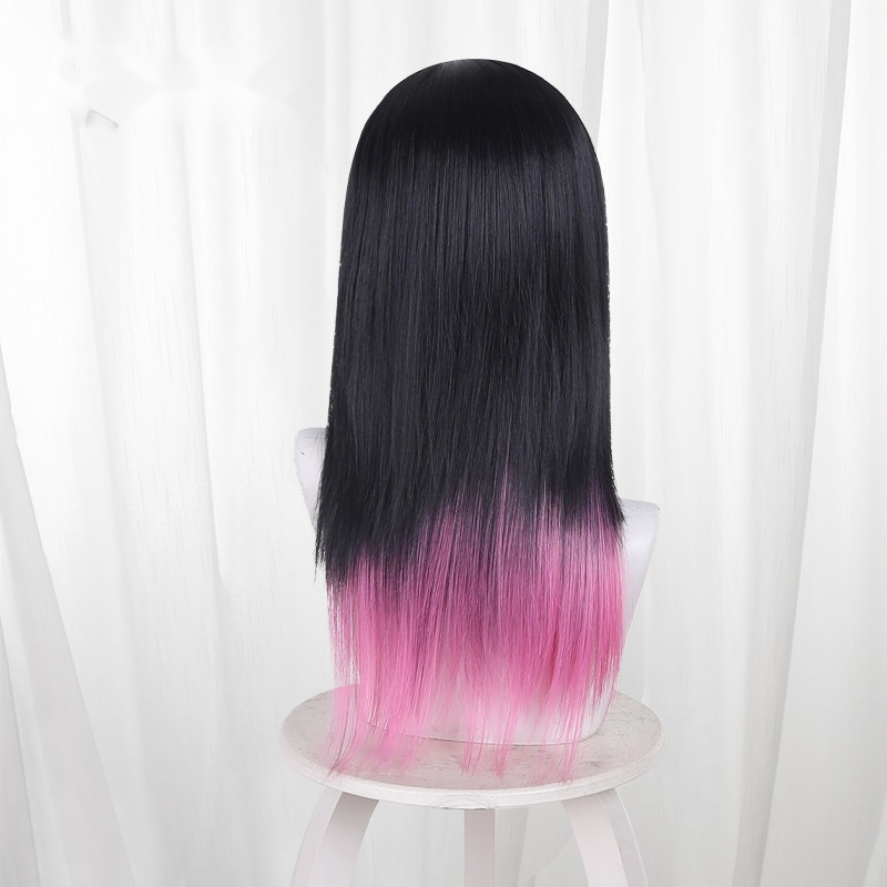 Akane Osaki Gradient Round Scalp-top Cosplay Wig for Akane-banashi - Image 3