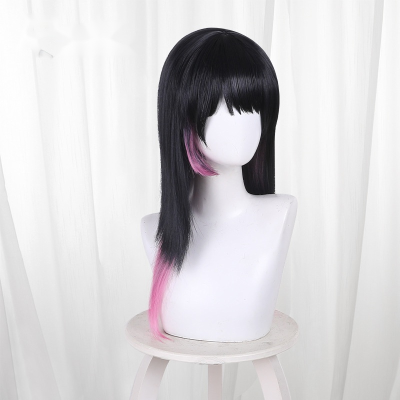 Akane Osaki Gradient Round Scalp-top Cosplay Wig for Akane-banashi - Image 4