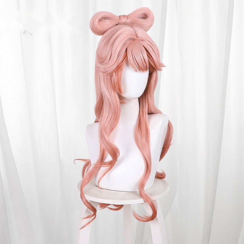 Haruka Gradient Scalp-top Curly Cosplay Wig for Arknights - Image 2
