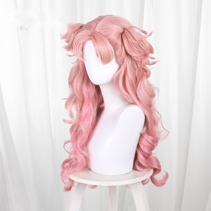 Tetia Gradient Pink Scalp-top Ponytail Cosplay Wig for Witch Hat Atelier