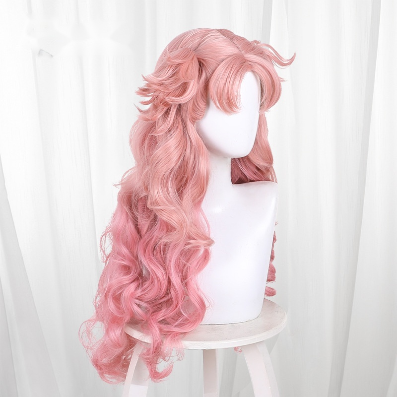Tetia Gradient Pink Scalp-top Ponytail Cosplay Wig for Witch Hat Atelier - Image 3