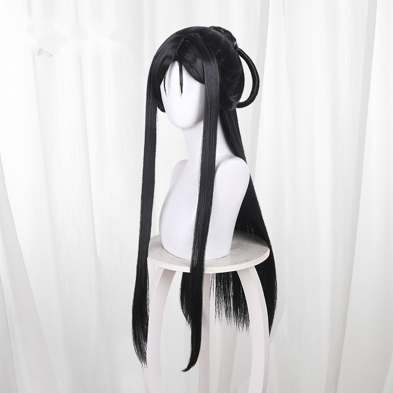 Kourin Rinrin Middle-part Scalp-top Updo Half-up Cosplay Wig for Though I Am an Inept Villainess
