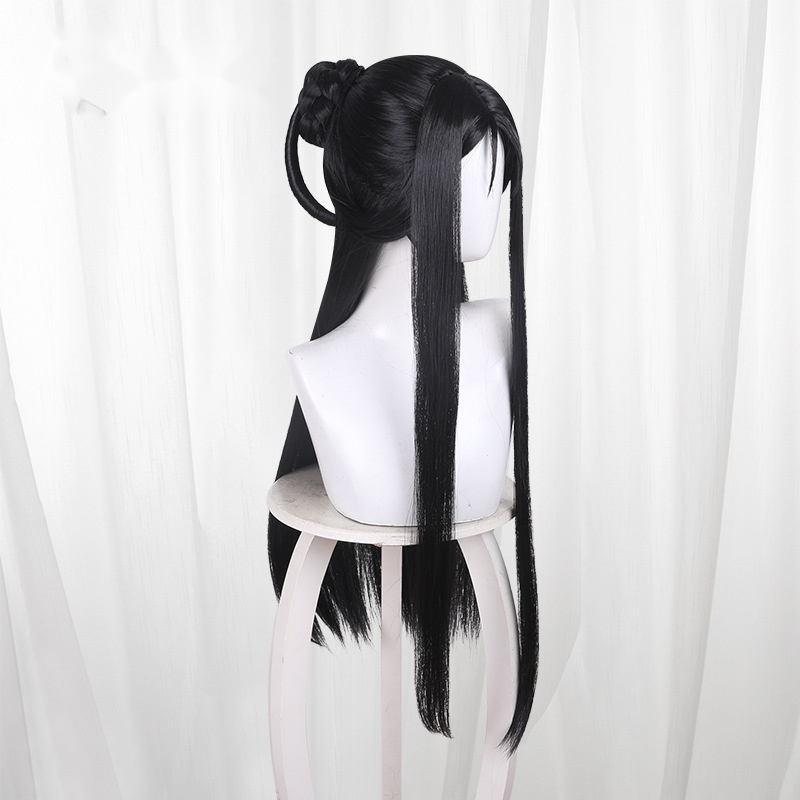 Kourin Rinrin Middle-part Scalp-top Updo Half-up Cosplay Wig for Though I Am an Inept Villainess - Image 3