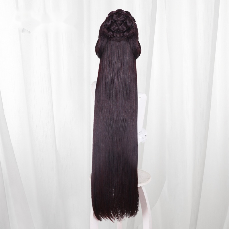 Shu Keigetsu Scalp-top Updo Half-up Cosplay Wig for Though I Am an Inept Villainess - Image 4