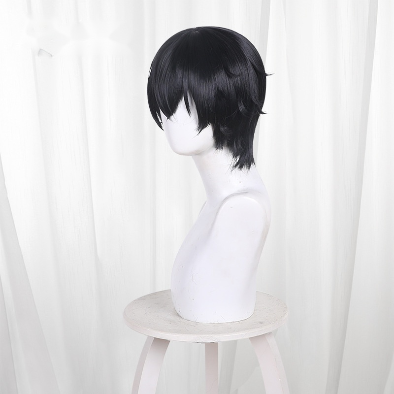 Ghost Round Scalp-top Short Cosplay Wig for Under the Night