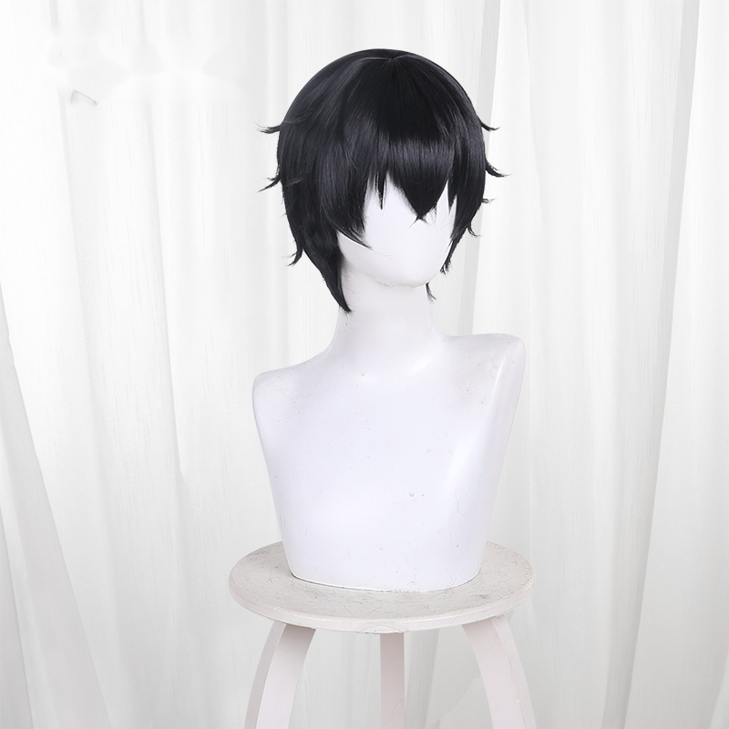 Ghost Round Scalp-top Short Cosplay Wig for Under the Night - Image 2