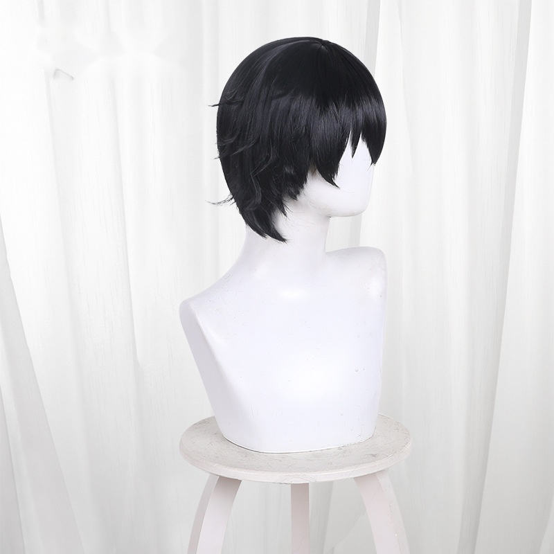 Ghost Round Scalp-top Short Cosplay Wig for Under the Night - Image 3