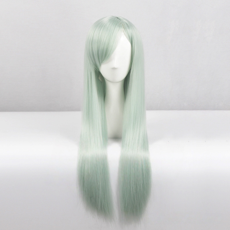 Elizabeth Liones Light Green Long Straight Cosplay Wig for The Seven Deadly Sins - 357B