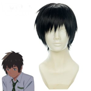 Taki Tachibana Flipped-up Cosplay Wig for Your Name - 425B