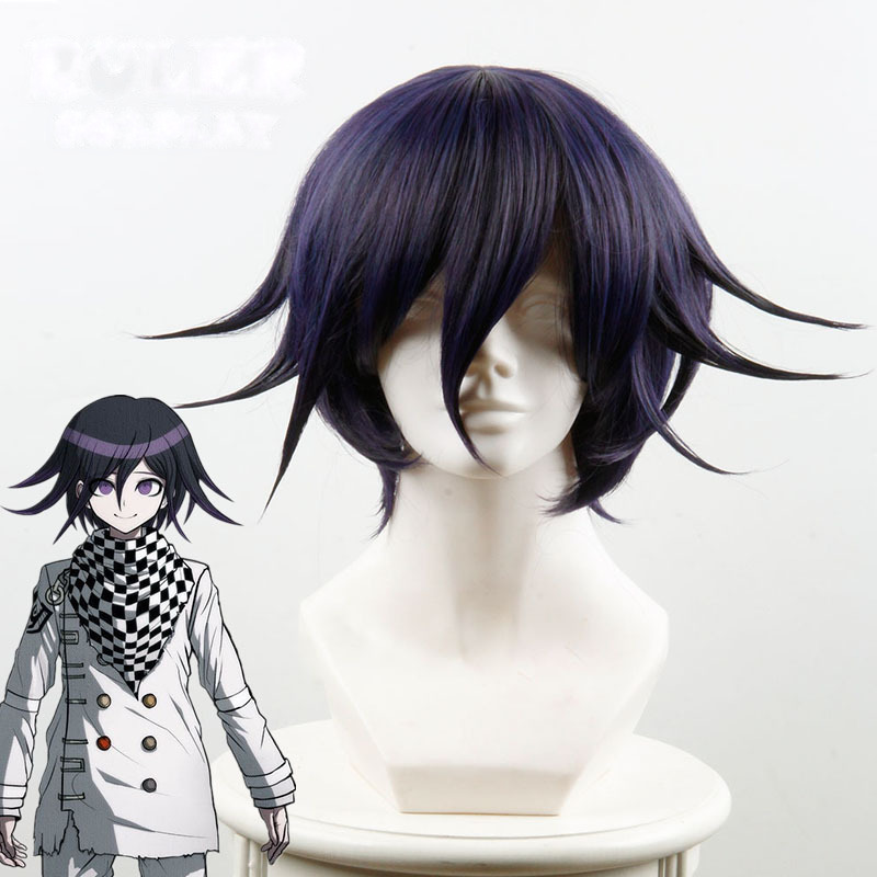Kokichi Oma Purple Cosplay Wig for Danganronpa V3: Killing Harmony - 325I