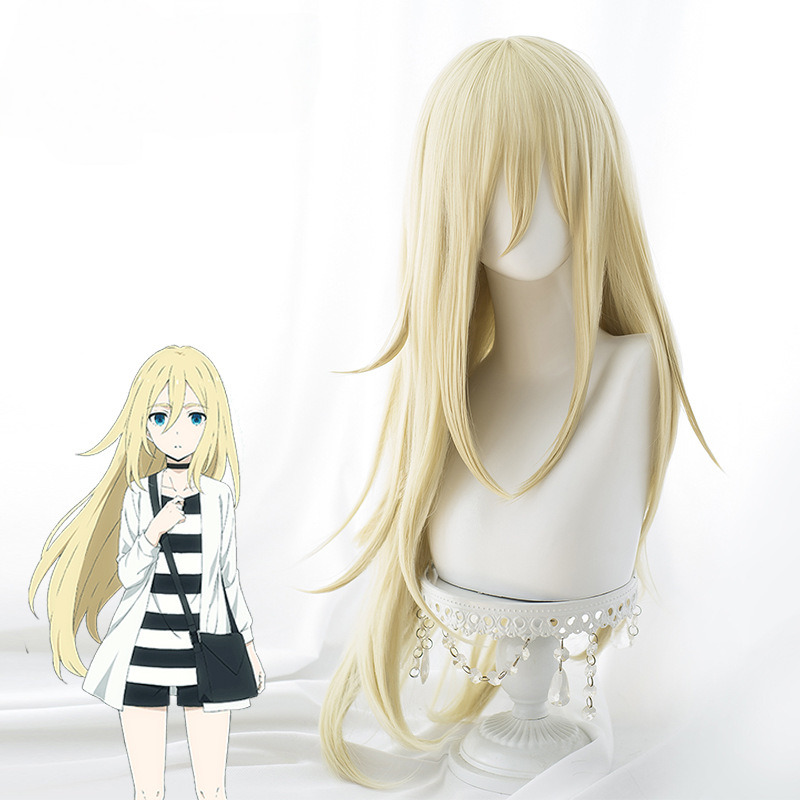 Rachel Gardner Yellow Long Cosplay Wig for Angels of Death