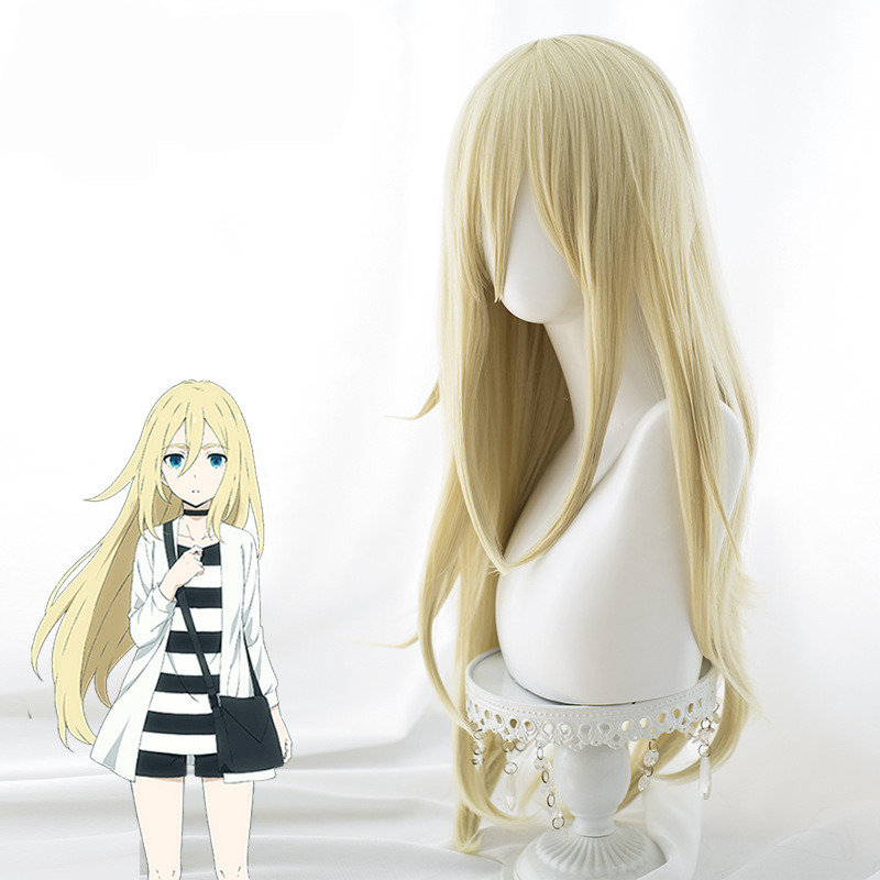 Rachel Gardner Yellow Long Cosplay Wig for Angels of Death - Image 2