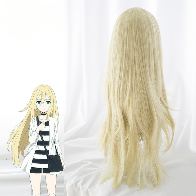 Rachel Gardner Yellow Long Cosplay Wig for Angels of Death - Image 3