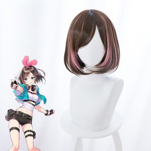 Kizuna AI Short Cosplay Wig for Kizuna AI