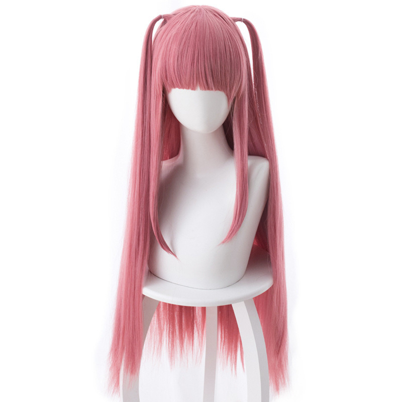 Nino Nakano Pink Short Ponytail Cosplay Wig for The Quintessential Quintuplets - 481E - Image 5