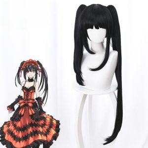Kurumi Tokisaki Clip-in Ponytail Cosplay Wig for Date A Live III - 394B