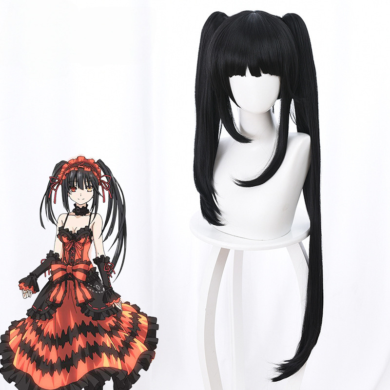 Kurumi Tokisaki Clip-in Ponytail Cosplay Wig for Date A Live III - 394B