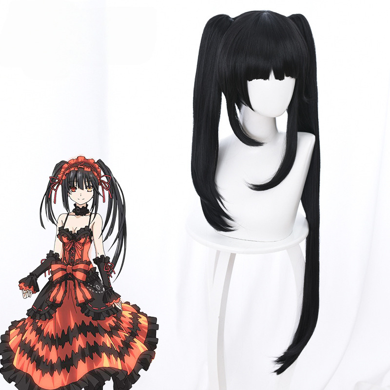 Kurumi Tokisaki Clip-in Ponytail Cosplay Wig for Date A Live III - 394B - Image 3
