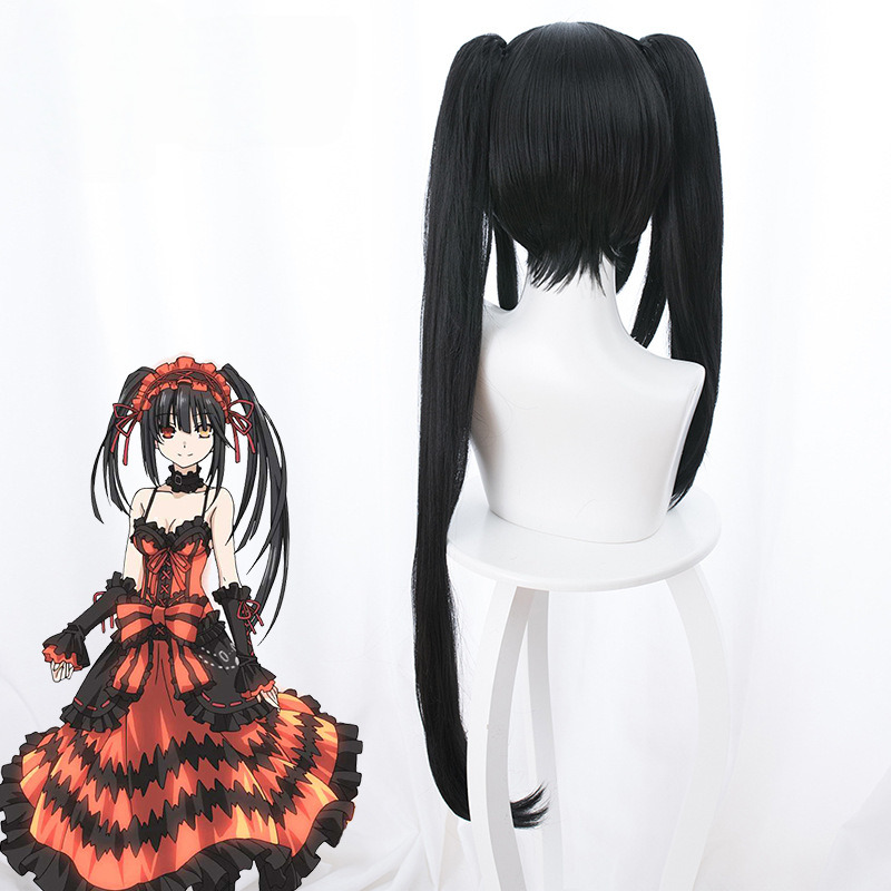 Kurumi Tokisaki Clip-in Ponytail Cosplay Wig for Date A Live III - 394B - Image 4