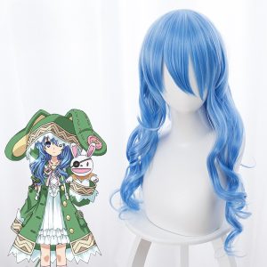 Yoshino Blue Long Wavy Cosplay Wig for Date A Live III - 394C