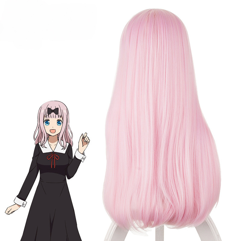 Chika Fujiwara Light Purple-pink Cosplay Wig for Kaguya-sama: Love Is War - 486C - Image 4