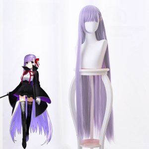 Sakura Matou Blue-purple Long Straight Cosplay Wig for Fate/Grand Order - 235HH