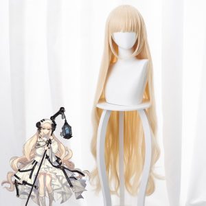 Nightingale Long Wavy Cosplay Wig for Arknights - 492D