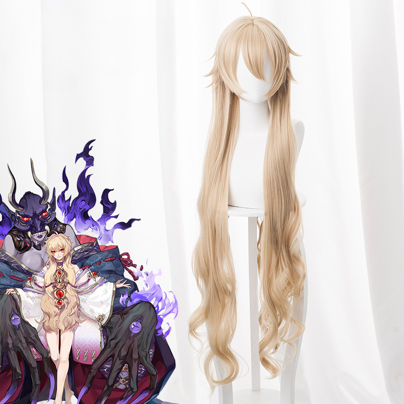 Vengeful Hannya Long Wavy Cosplay Wig for Onmyoji - 485D
