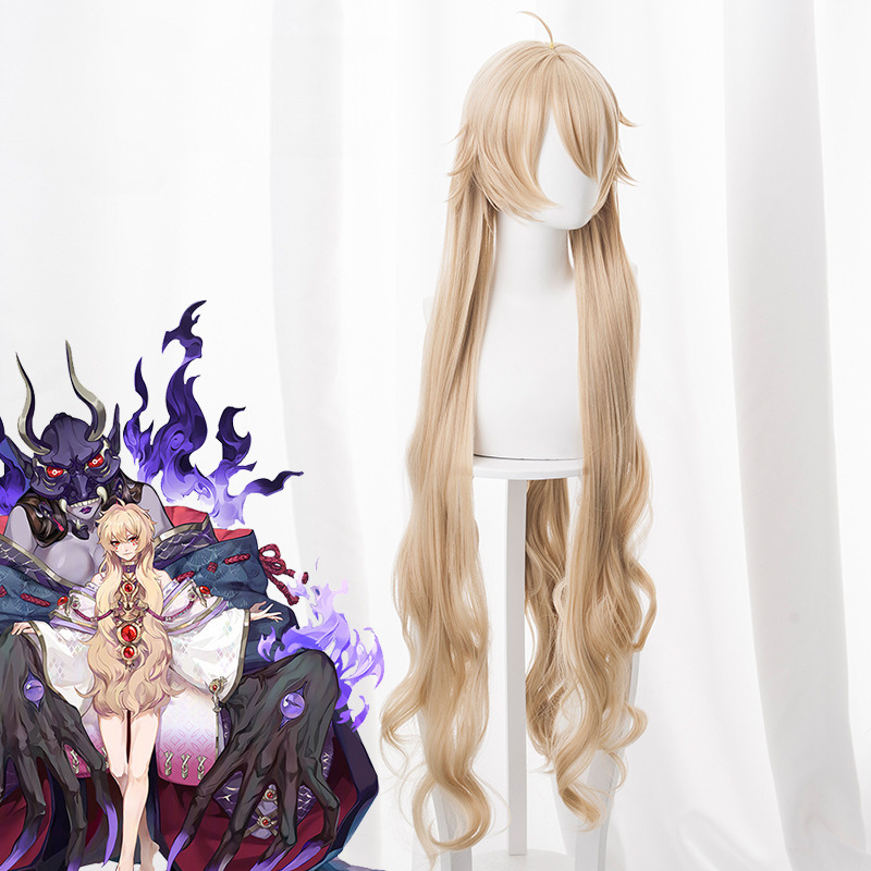 Vengeful Hannya Long Wavy Cosplay Wig for Onmyoji - 485D - Image 2