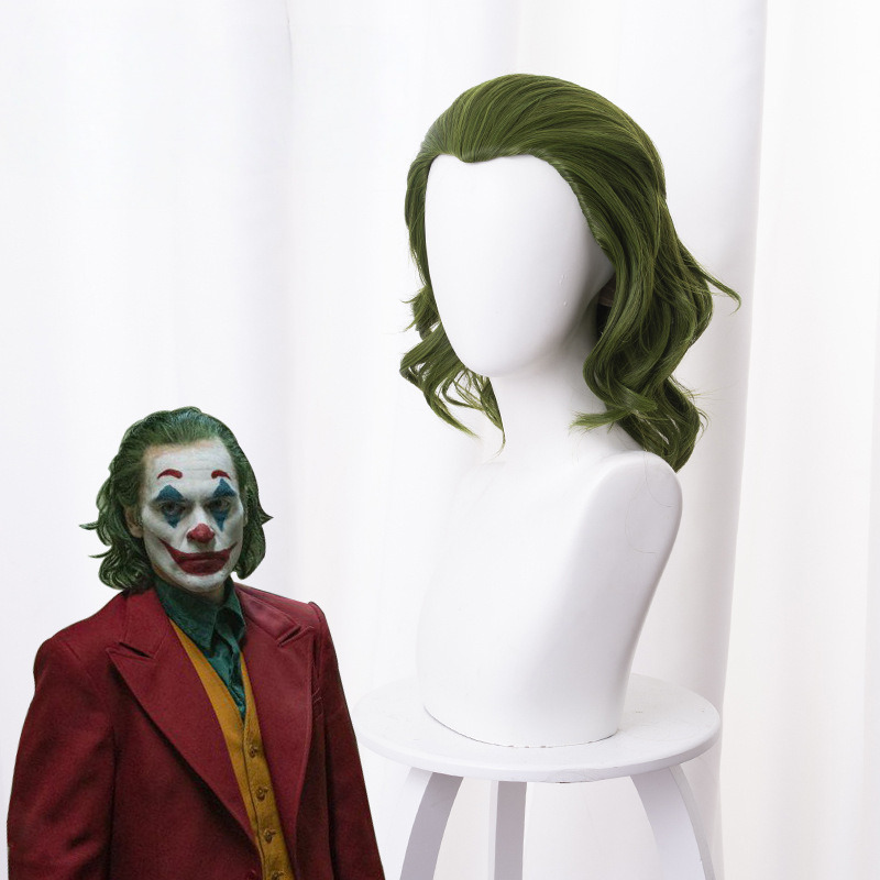Arthur Fleck Curly Cosplay Wig for Joker - 405J - Image 2