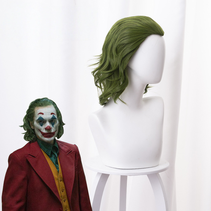 Arthur Fleck Curly Cosplay Wig for Joker - 405J - Image 3